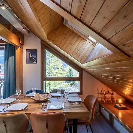 Bel Appartement Entier En Style Chalet A Chamonix Extérieur photo
