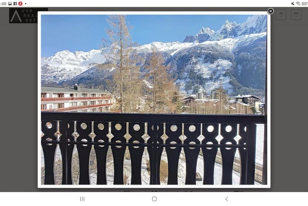 Bel Appartement Entier En Style Chalet A Chamonix Extérieur photo