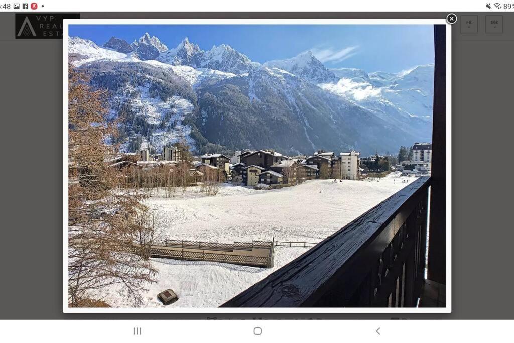 Bel Appartement Entier En Style Chalet A Chamonix Extérieur photo