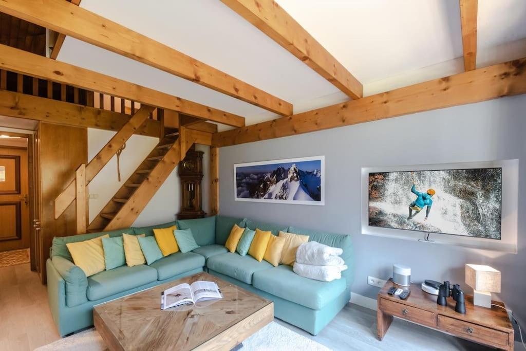 Bel Appartement Entier En Style Chalet A Chamonix Extérieur photo