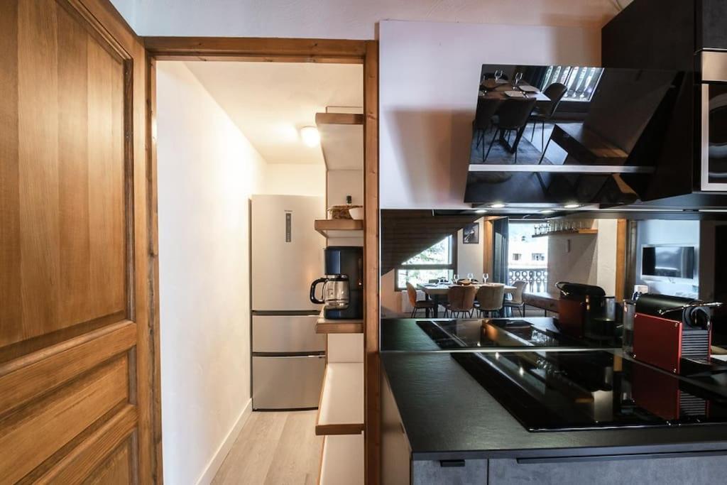 Bel Appartement Entier En Style Chalet A Chamonix Extérieur photo
